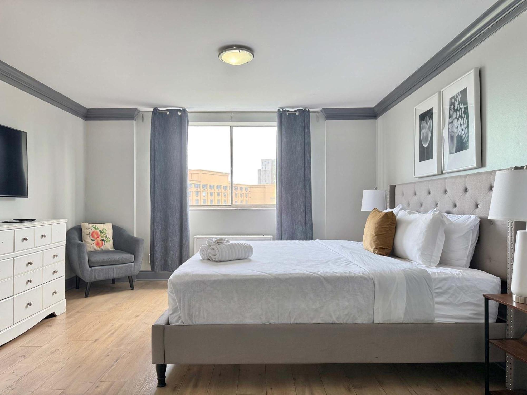 Downtown 24H Concierge 3 Bds 2Br Onsite Parking Lm706 Appartement Atlanta Buitenkant foto